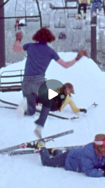 Warren Miller Entertainment on Instagram: "There’s nothing worse than the feeling of falling at the top of a ski lift 🫣  Warren was always a fan of a good blooper reel in his movies 🤣  #WarrenMiller #Outside" Falling On Ice Humor, Skiing Fails, People Falling Funny, Funny Falling Videos, Funny People Falling, Warren Miller, Getting Older Humor, Skiing Humor, People Falling