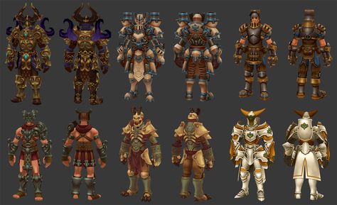 Torchlight 2 Armor Models by Jeff MianowskiThese are...most of the 3D armorset assets that I created for Torchlight 2.  I was responsible for the the modelling and texturing for everything shown as well the concepts for the second 2 images.  The rest were concepts done by Kyle Cornelius Sirio Brozzi and Mike Franchina. Torchlight 2, 3d Sculpting, Armor Concept, Samurai Gear, Game Design, Blockchain, Game Art, Digital Painting, Concept Art