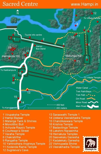 Sacred Center Map, Hampi Itinerary Design, Art History Lessons, India Travel Places, Krishna Temple, Tourist Map, Hampi, Site Plan, India Travel, Travel Goals