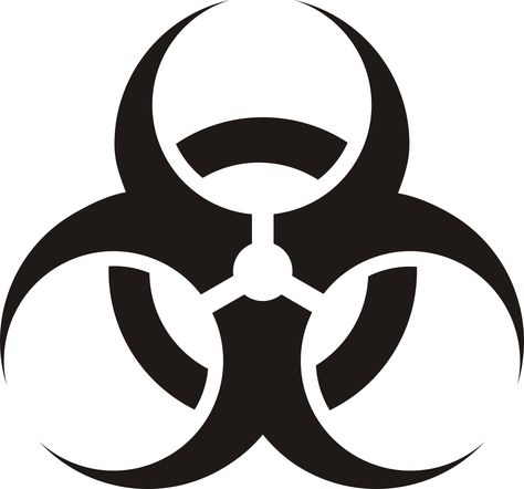 Biohazard logo Biohazard Tattoo, Radioactive Symbol, Biohazard Symbol, Cool Stencils, Skull Stencil, Punisher Skull, Pumpkin Stencil, Free Stencils, Stencil Patterns