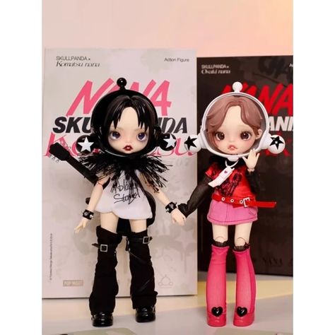 Just found this amazing item on AliExpress. Check it out! $58.78 51％ Off | Original Nana Skullpanda Oosaki Nana Komatsu Nana Bjd Dolls Can Move The Puppet Hand Limited Movable Joint Valentine's Day Toys Nana Figure Anime, Skull Panda, Komatsu Nana, Kengan Ashura, Nana Komatsu, The Puppet, Pop Mart, Japan Aesthetic, Anime Figurines