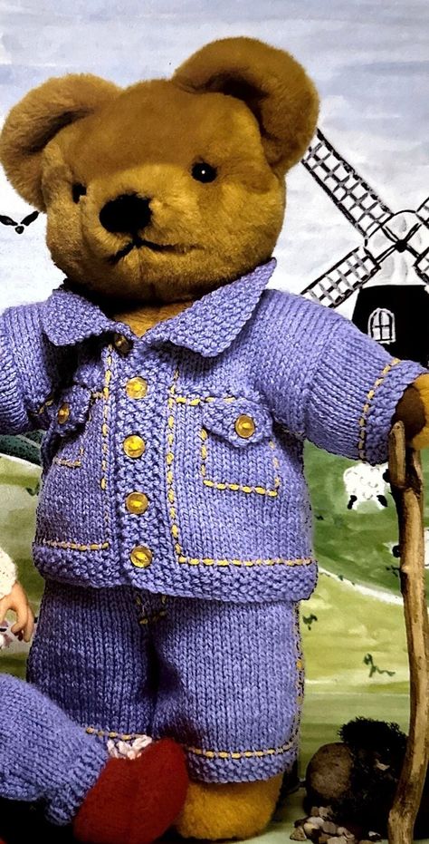 Teddy bear sewing pattern