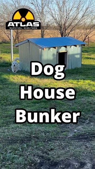 Underground Dog House, Prepper Bunker, Underground Bunker Plans, Underground Survival Shelters, Luxury Bunkers, Secret Bunker, Doomsday Bunker, Prepper Gear, Underground Shelter