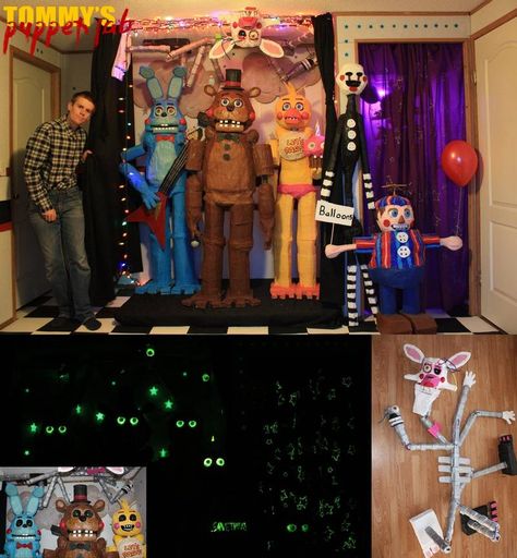 Fnaf Room Ideas, Fnaf Cakes, Fnaf Cakes Birthdays, Fnaf Party, Battle Tops, Fnaf Costume, Freddy 2, Fnaf Cosplay, Tenth Birthday