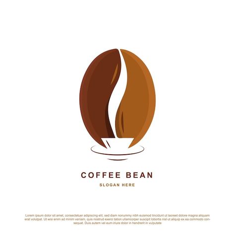 Coffee Beans Logo Design, Coffee Cafe Logo Design, Cafe Shop Logo Design, Coffee Bar Logo Design Ideas, Coffee Logo Design Ideas Graphics, Coffee Creative Post, Coffee Brands Logo, Coffe Logos Design, Coffee Logos Ideas