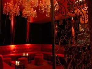 bezh on Twitter: "girl in red.… " Rooftop Garden Nyc, Vip Section, Goth Club, Underground Club, Club Scene, Nightclub Aesthetic, Nightclub Design, Vip Room, Gothic Furniture