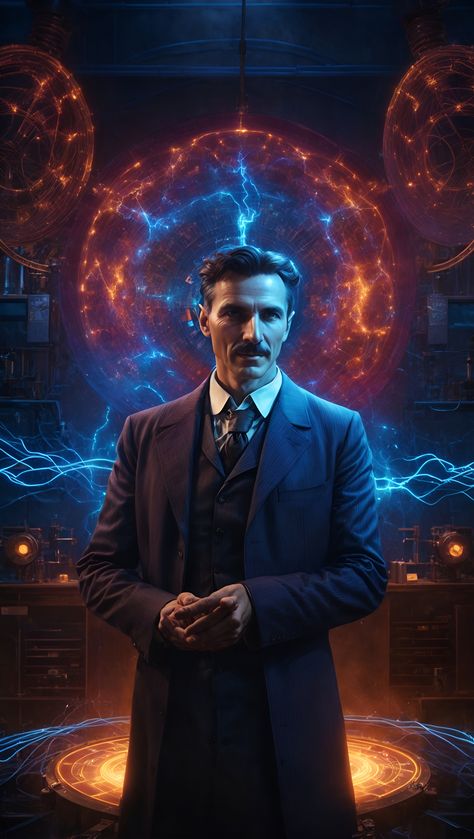 Nikola Tesla Wallpaper, Nikola Tesla Art, Electric Wallpaper, Carne Griffiths, Concept Vehicles Sci Fi, Nicolas Tesla, Education Poster Design, Hanuman Hd Wallpaper, Play Store App