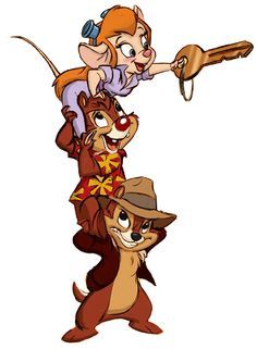 Chip and Dale Rescue Rangers -Chip, Dale, & Gadget Chip And Dale Wallpapers, How To Draw Chip And Dale, Chip N Dale Drawing, Chip 'n' Dale, Chip N Dale Rescue Rangers 2022, Rescue Rangers, Chip And Dale, 80s Cartoon, 80s Cartoons