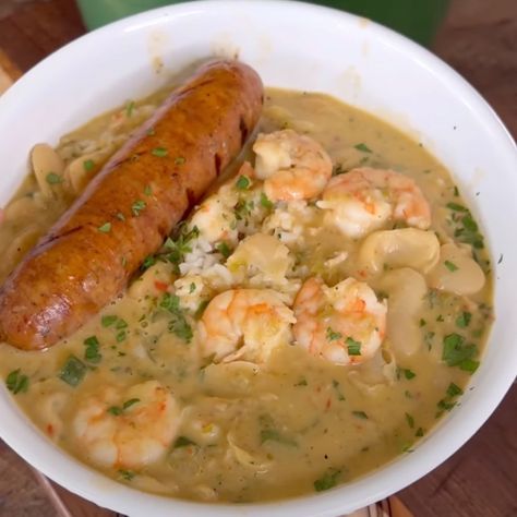 Butter Beans with Shrimp Jamaican Butter Beans Recipe, Shrimp And Bean Stew, Lima Beans And Shrimp Recipe, Lima Beans And Shrimp, Butter Bean Recipes Southern, Shrimp Dressing Recipe, Butter Beans And Shrimp, Large Lima Beans Recipe, Shrimp And Lima Bean Soup