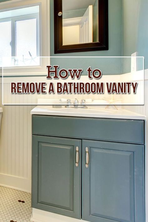 Installing Bathroom Vanity, How To Install Bathroom Vanity, Diy Vanity Ideas Bathroom, Vanity In Bathroom, Bathroom Renovation Diy, Diy Bathroom Ideas, Bathroom Diy Ideas, Diy Bathroom Design, Diy Bathroom Vanity