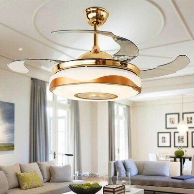 Retractable Ceiling Fan, Decorative Ceiling Fans, Chandelier Fan, Best Ceiling Fans, Remote Control Light, Dimmable Led Lights, Led Ceiling Fan, Drum Chandelier, Modern Ceiling Fan