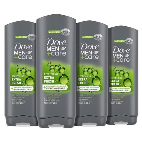 Soap Dove, Skin Care Body Wash, Body Wash For Men, Face Wash For Men, Men's Skin Care, Best Body Wash, Mens Body Wash, Dove Men Care, Dove Men