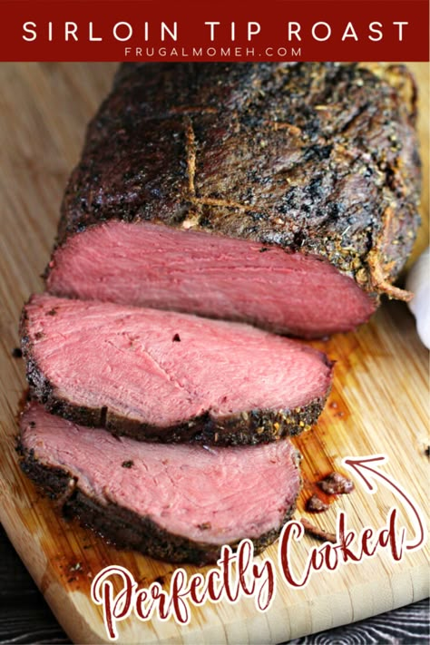 Cook a perfect sirloin tip roast with this recipe each and every time. Juicy, full of flavour and cooked to perfection, you can't go wrong with an herb crusted roast like this! Roast In Instant Pot, Sirloin Roast Recipes, Beef Sirloin Tip Roast, Roast Sandwiches, Tip Roast, Venison Roast, Sirloin Tip Roast, Sirloin Roast, Mississippi Roast