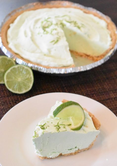 Key Lime Pie Recipe Easy, Limeade Pie, Gluten Free Key Lime Pie, Key Lime Pie Recipe No Bake, Frozen Key Lime Pie, Vegan Key Lime Pie, Key Lime Recipes, Key Lime Filling, Vegan Key Lime