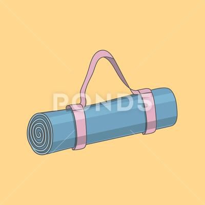 Blue yoga mat bag Stock Illustration #AD ,#mat#yoga#Blue#Illustration Yoga Mat Drawing, Yoga Mat Illustration, Scrapbook Drawings, Minimal Art Painting, Blue Yoga Mat, Fashion Figure Templates, Fashion Figure, Bag Illustration, Business English