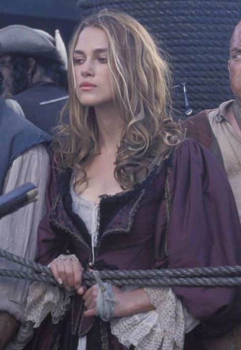 Alosa Kalligan, Keira Knightley Pirates, Elisabeth Swan, Keira Knightley Hair, Daughter Of The Pirate King, Kino Box, Pirate Hair, Kiera Knightly, Elizabeth Swann