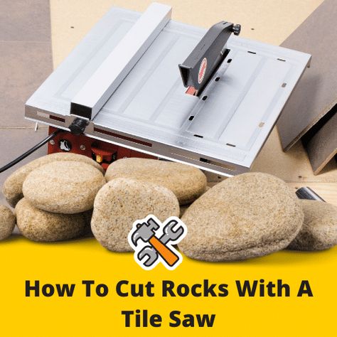 How to Cut Rocks With A Tile Saw? (5-Step Guide) - ToolsGaloreHQ Lapidary Tools, Rock Projects, I Got A Rock, Rock Tumbling, Lapidary Supplies, Rock Tumbler, Rocks And Fossils, Cultured Stone, Rock And Pebbles