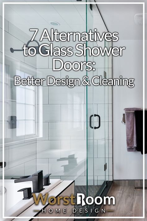 Replace Shower Door, Small Bathroom Decoration, Frosted Glass Shower Door, Tub With Glass Door, Diy Shower Door, Upgrade Bathroom, Modern Shower Doors, Glass Bathroom Door, Glass Shower Wall