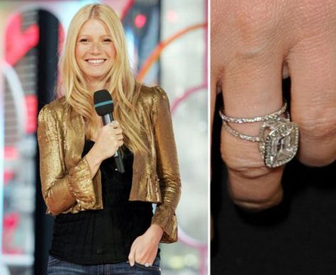 Gwyneth Paltrow and Chris Martin - A Celebrity Fave: The Halo-set Diamond Engagement Ring http://blog.brilliance.com/2013/halo-set-engagement-ring Celebrity Wedding Rings, Double Halo Diamond Engagement Ring, Asscher Cut Diamond Ring, Celebrity Rings, Engagement Ring Pictures, Celebrity Jewelry, Asscher Cut Diamond, Engagement Celebration, Celebrity Engagement Rings