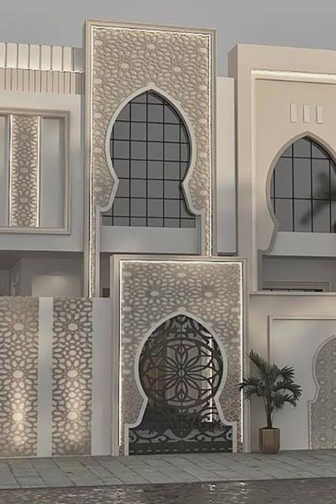 #modern #islamic #facade #architecture #pattern #photoghraphry #arch #architecture #design #architect #architecturephotography #architecturelovers #interiordesign #archilovers #art #archdaily #architecturedesign #arquitectura #d #interior #render #arquitetura #photography #architectural #building #travel #designer #architects #hunter #archidaily #o #rendering #archi #decor #house #architettura Islamic Facade Architecture, Modern Islamic Pattern, Islamic Facade, Mosque Facade, Modern Islamic Architecture, Islamic Architecture House, Syrian Architecture, Arabian Majlis, Islamic House