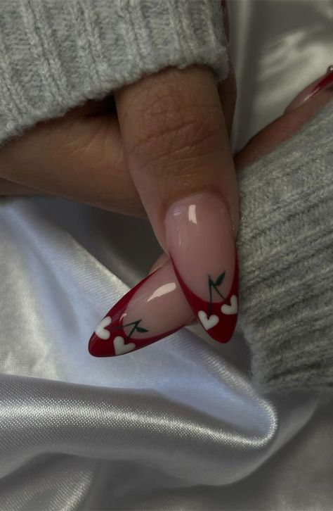 Valentine's Day nails, Romantic nail designs, Love-themed nail art, Heart-shaped nail patterns, Cupid-inspired nail ideas, Red and pink Valentine nails, Date night manicure, Valentine's Day acrylic nails, Romantic nail color trends, Love letter nail art, Heartfelt Valentine's nails, Sweetheart nail designs, Couples manicure ideas, Valentine's Day beauty trends, Love-inspired nail aesthetics Val Times Day Nails, Valentines Day Nails Unique, Valentines Themed Nails, St Valentin Nails, Nail Aesthetic Designs, Couples Manicure, Love Letter Nails, Cupid Nails, Dark Valentines Day Nails