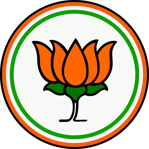 Bhartiye Janta Party (BJP) Logo Bjp Logo Png, Bjp Logo, Calligraphy Typography, Svg Files, Graphic Resources, Premium Quality, Typography, Calligraphy, ? Logo