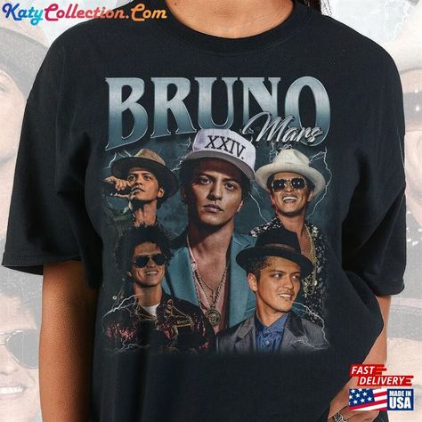 90s Shirt Ideas, Graphic Tees Celebrities, Graphic Tees 90s, Grafic Tshirts Outfit Ideas, 90s T Shirts Graphic Tees, Vintage T Shirt Design Graphic Tees, Retro Shirts Vintage Graphic Tees, 90s Tshirt Design, Bruno Mars Merch