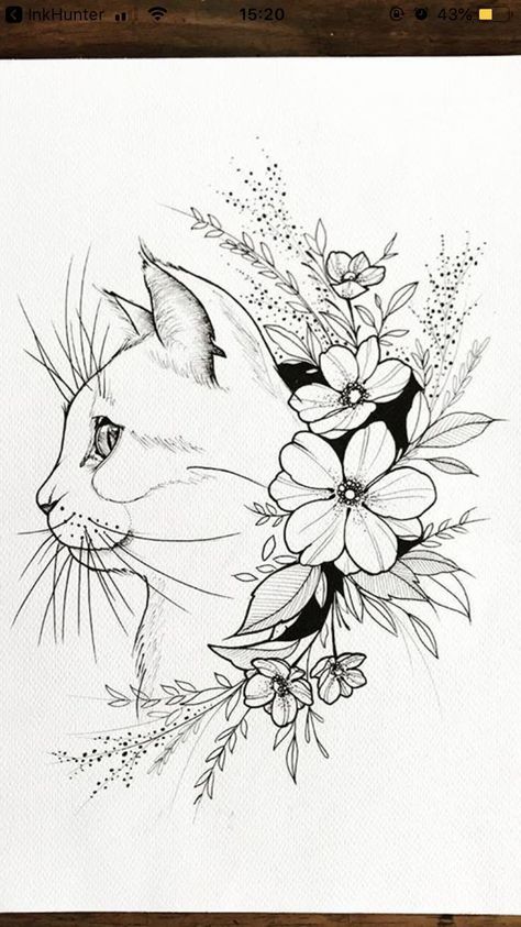 Tattoo Print - All you need to conquer your day, night and world - Anything and Everything! - Click to visit IMMEDIATELY! Geisha Tattoo Design, Tier Tattoo, Kunst Tattoos, Cat Tattoos, Cat Tattoo Designs, Flamingo Decor, Neck Tattoos, Tiny Tattoo, Drawing Faces