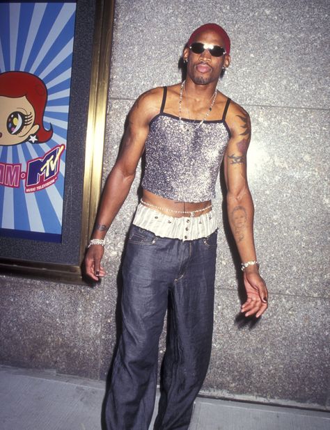 Denis Rodman, Crazy Celebrities, Dennis Rodman, Red Carpet Look, Mtv Videos, Radio City, Video Music Awards, Mtv Video Music Award, The Embrace