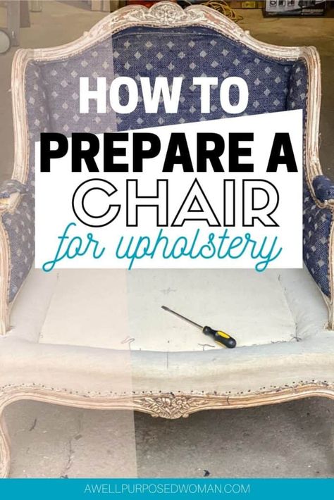 Reupholster Arm Chair, How To Upholster A Chair, Bergere Chair Makeover, French Chairs Upholstery, Redo Dining Chairs, Upholstered Antique Chairs, French Chair Makeover, Chair Whimsy, Refinished Chairs