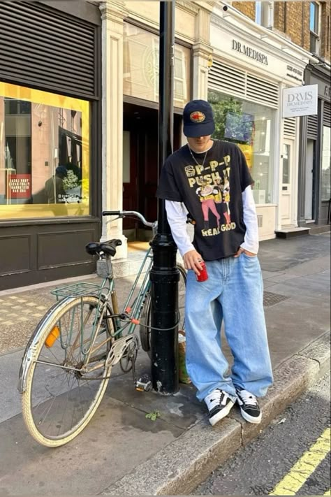 Guys Fits, Trendy Boy Outfits, Streetwear Inspo, Fashion Men Streetwear, Street Fashion Men, Street Style Outfits Men, Street Fashion Men Streetwear, Outfits Streetwear, Guys Clothing Styles