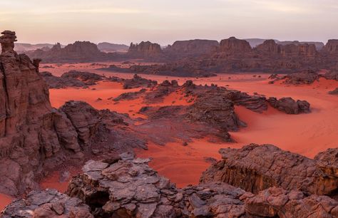 Mars Art, Red Desert, Red Sand, Biome, Environment Design, Environment Concept Art, Desert Landscaping, Nature Landscape, Environmental Art