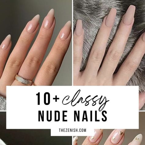 Swap your bold colors for these nude nails that redefine modern elegance and fit right in the beige aesthetic trend. These nail ideas are perfect for the minimalist who loves a hint of luxe. Neutral nails that will carry you through any season in style. beige nails aesthetic, nude nails aesthetic, neutral nails aesthetic Emerlyn Closet Nails, Nail Trends Natural, Neutral Nails Ballerina Shape, Medium Length Neutral Nails, Skin Color Nails Ideas, Short Nails Ideas January, Beige Wedding Nails For Bride, Gel Hybrid Nails, Nude French Almond Nails