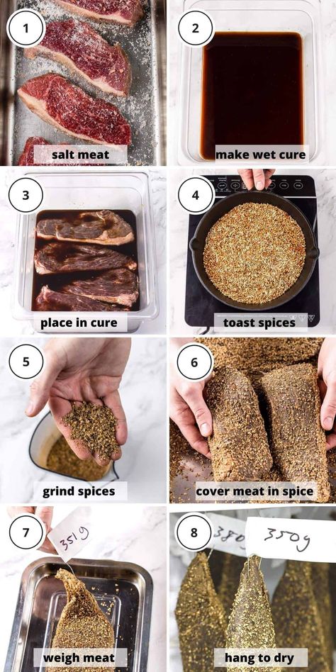 Biltong Recipe South Africa, South African Biltong, Biltong Potjie Recipe, Biltong Spice Recipe, Biltong Recipe Dehydrator, Diy Biltong, Droe Wors, Biltong Maker, Biltong Recipe