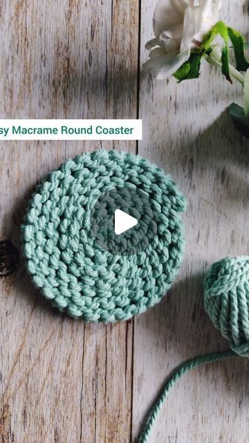 Small Macrame Projects, Macrame Square, Macrame Round, Macrame Square Knot, Knot Pattern, Silicone Glue, Macrame Supplies, Small Macrame, Eco Friendly Accessories