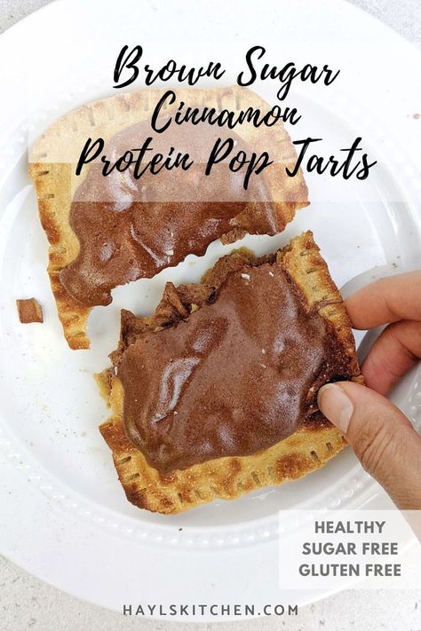 Healthy Protein Desserts, Poptart Recipe, Protein Baking, High Protein Desserts, Healthy Protein Snacks, Single Serve Desserts, Protein Treats, Pop Tart, Protein Powder Recipes