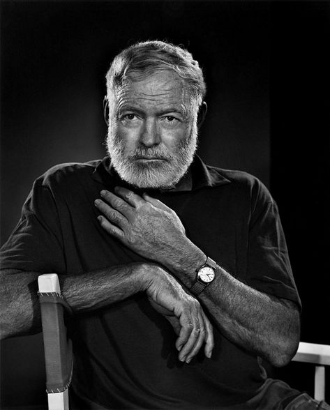 ERNEST HEMINGWAY  Rolex Watch (1957) Ernest Hemingway Pictures, Ernest Hemingway Photo, Ernst Hemingway, Earnest Hemingway, Yousuf Karsh, Hemingway Quotes, Pier Paolo Pasolini, Audio Books Free, Writers And Poets