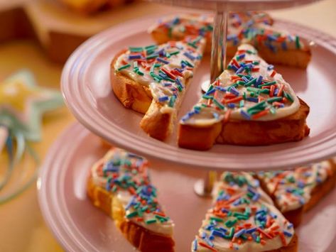 Fairy Toast, Baked In Vermont, Girl Meets Farm, Icing Ideas, Fairy Bread, Chinese Heritage, Blanched Almonds, Farm Food, Green Food Coloring