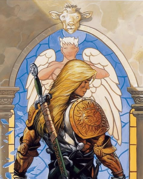 Michael Demiurgos, Gate Of Heaven, Lucifer Morningstar, New Earth, Dc Comics, Gate, Comics