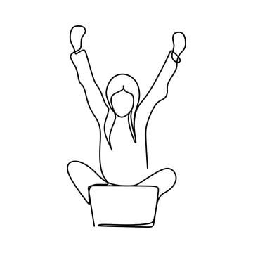 person,one line,lines,work,outline,people,illustration,graphic,isolated,man,job,concept,continuous line,human,sketch,line art,vector,drawing,office,good job,watching,worker,white background,computer,employee,screen,sign,professional,single line,laptop,businessman,creative,success,hand drawn,conceptual,analyzing,doodle,sitting,desktop,minimalism,clear job,happy,simple,style,minimal,succeeded,line,art,elegant,line vector,lines vector,people vector,graphic vector,man vector,computer vector,human ve White Background Computer, Office Employee, Watch Drawing, Computer Drawing, Dibujo Simple, Surreal Artwork, Single Line Drawing, Line Art Vector, Line Sketch