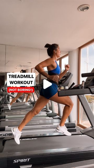 Beverley Cheng on Instagram: "NOT BORING TREADMILL CARDIO 🔥   Happy WEDNESDAY friends!  Since I’ve been having some real annoying shoulder issues lately (yes, it’s never ending… Life tip: don’t move onto a boat if you want to have a pain free body!!), my workouts have been focussed on lower body, core, and cardio 🏃🏻‍♀️   While I could go for a run outside, it’s soooo humid and hot most days, and I want to talk full advantage of the air conditioning in here.  So today I changed it up to give myself a new fitness challenge AND to not get bored on the treadmill 🤩  Feel free to change the speeds as you see fit, but really try to push yourself as much as you can!  Workout details: Treadmill jog: 10 min @ 6 mph & 2% incline  5 sets: 30 sec sprint @ 12.5 mph Rest 15 secs 60 sec run @ 5 mph Re Sprint Interval Training Treadmill, Treadmill Workout For Fat Loss, Treadmill Workout Music Playlists, Sprints Workout Treadmill, Treadmill Challenge 30 Day, Beverley Cheng, Interval Training Treadmill, Sprinter Workout, Treadmill Cardio