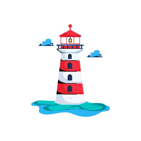 Lighthouse Sticker, Photo Clipart, Popular Logos, Sticker Png, Photo Images, Image House, Transparent Stickers, Your Design, Air Balloon