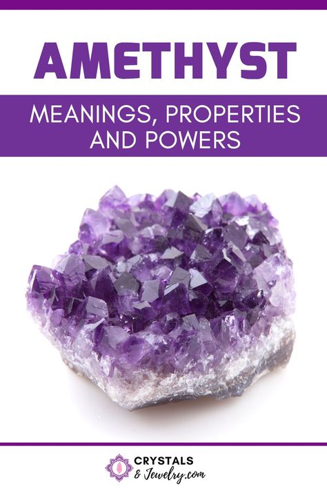 Amythest Crystals Meanings, Crystals And Their Uses, Tree Meanings, Crystals And Their Meanings, Amethyst Meaning, Meaning Of Amethyst, Crystal Uses, Natural Philosophy, Crystal Properties