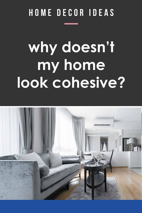 Why Doesn't My Home Look Cohesive? House To Home, Interior Decorating Tips, Glam Living Room, Living Room Photos, House Color Schemes, Transitional Living Rooms, Farmhouse Dining Room, Diy Interior, Easy Ideas