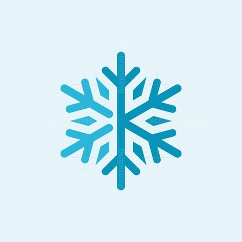 Letter K Snowflake Logo, suitable for any business Snowflake Logo, Ice Logo, The Letter K, Ice Star, Food Logo Design, Event Logo, Letter K, Winter Design, Logo Food