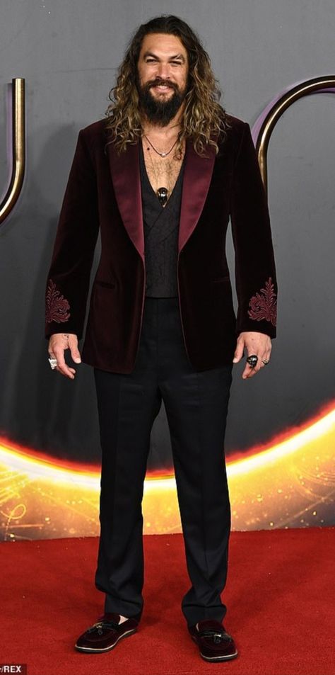 480x800 Wallpaper, All Black Suit, Birthday Suit, Jason Momoa, Celebrity Red Carpet, Black Suits, Black Tie, All Black, Style Icons