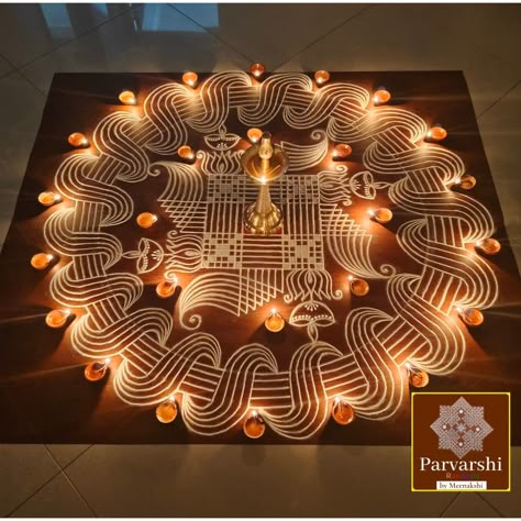 Maa Kolam Designs, Karthigai Deepam Kolam, Boat Neck Designs, Cute Rangoli, Rangoli Big, Margali Kolam, Geethala Muggulu, Deepam Kolam, Kolam Art