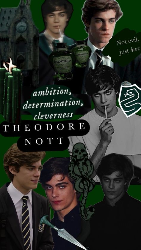 Theodore Nott 🐍🍏 Profile Picture Bookworm, Theo Nott Aesthetic, Theodor Nott, Theodore Nott Aesthetic, Slytherin Vibes, Theo Nott, Harry Potter Riddles, Theodore Nott, Resting Face