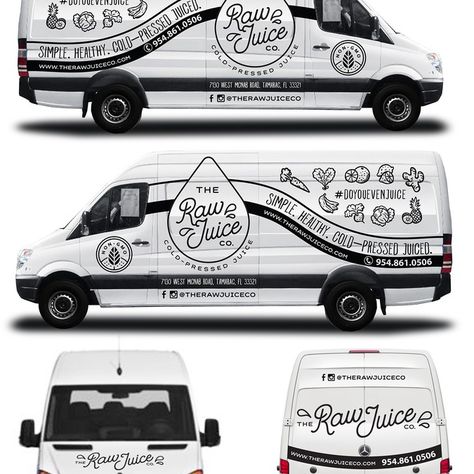 Delivery Van Design, Van Vinyl Design, Van Decal Design, Van Wrapping Design, Van Decals, Van Graphics, Van Wrap Design, Car Stripes, Mobile Coffee Shop