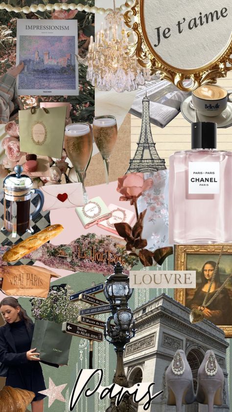 French Athestic, French Mood Board, Paris Shuffle, French Moodboard, Warmth Aesthetic, Gossip Girl Wallpaper, Tall Art, French Girl Aesthetic, French Wallpaper